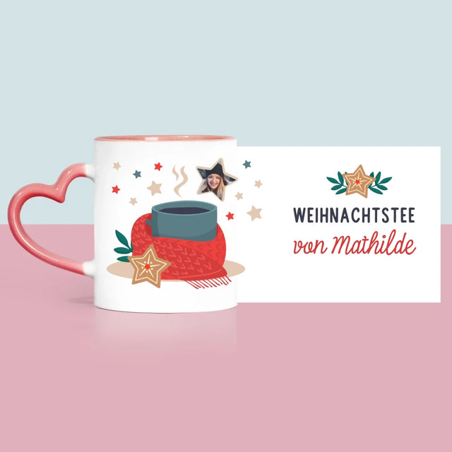 Foto Und Unterschrift: Weihnachtstee - Tasse