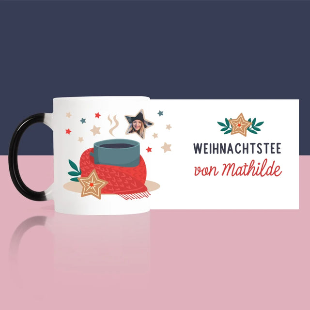 Foto Und Unterschrift: Weihnachtstee - Tasse