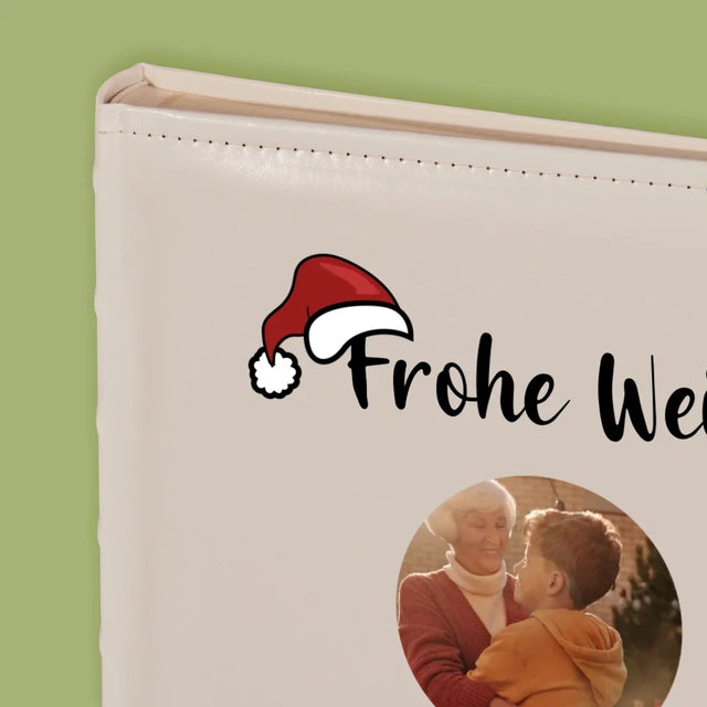 Buchstaben-Collage: Frohe Weihnachten Oma - Fotoalbum