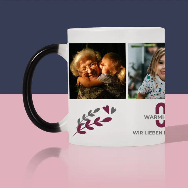 Fotocollage: Oma - Tasse