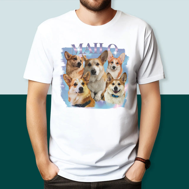 Ihr Avatar: Bootleg Mit Ihrem Hund - T-Shirt Für Herren