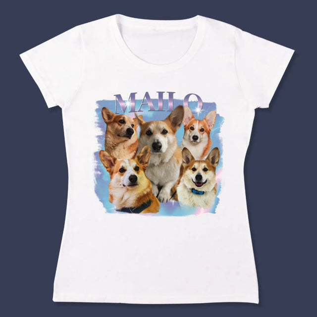 Ihr Avatar: Bootleg Mit Ihrem Hund - T-Shirt Für Damen