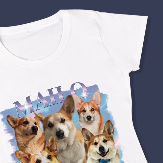 Ihr Avatar: Bootleg Mit Ihrem Hund - T-Shirt Für Damen