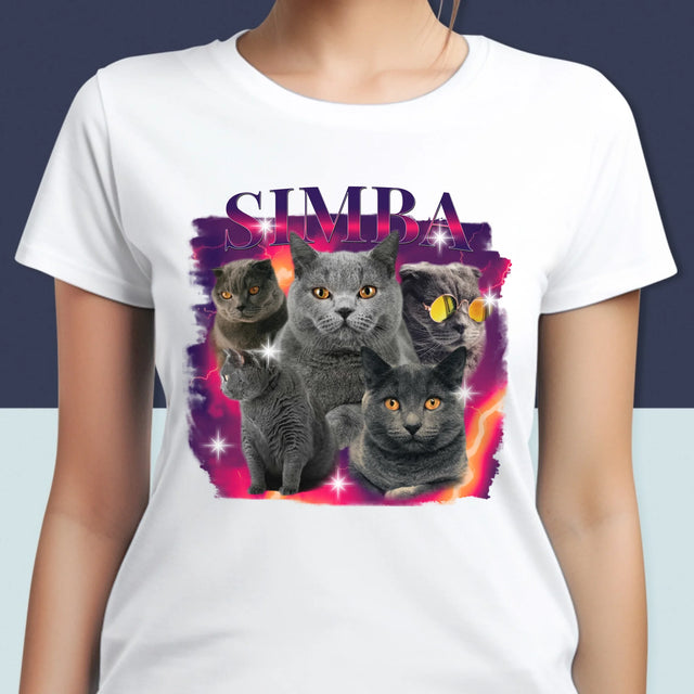 Ihr Avatar: Bootleg Mit Ihrer Katze - T-Shirt Für Damen