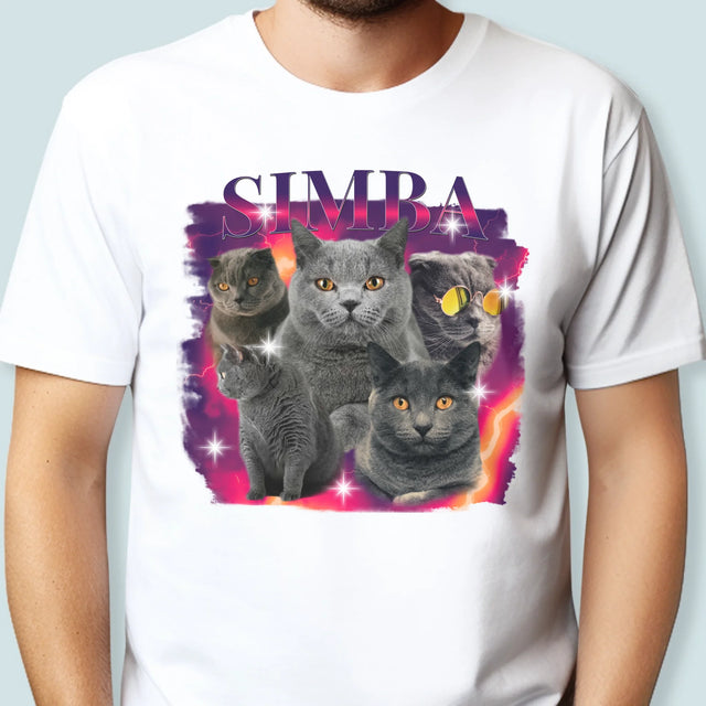 Ihr Avatar: Bootleg Mit Ihrer Katze - T-Shirt Für Herren