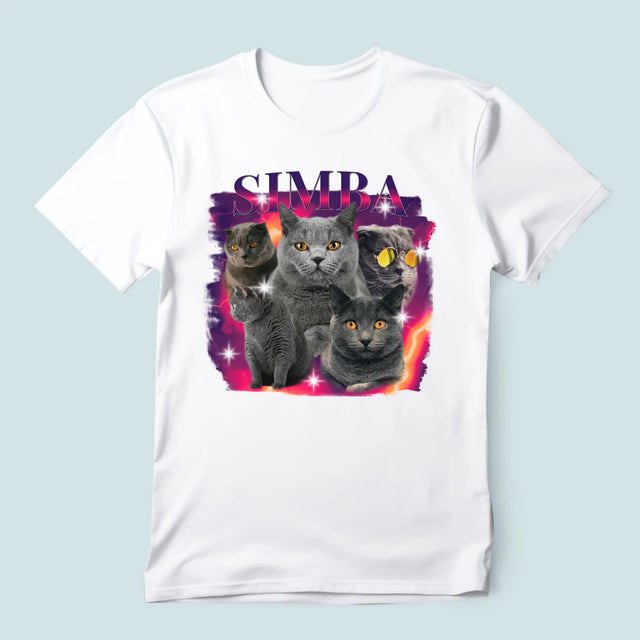 Ihr Avatar: Bootleg Mit Ihrer Katze - T-Shirt Für Herren