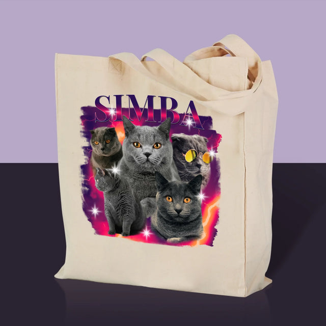 Ihr Avatar: Bootleg Mit Ihrer Katze - Stofftasche