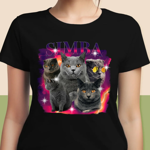 Ihr Avatar: Bootleg Mit Ihrer Katze - T-Shirt Für Damen