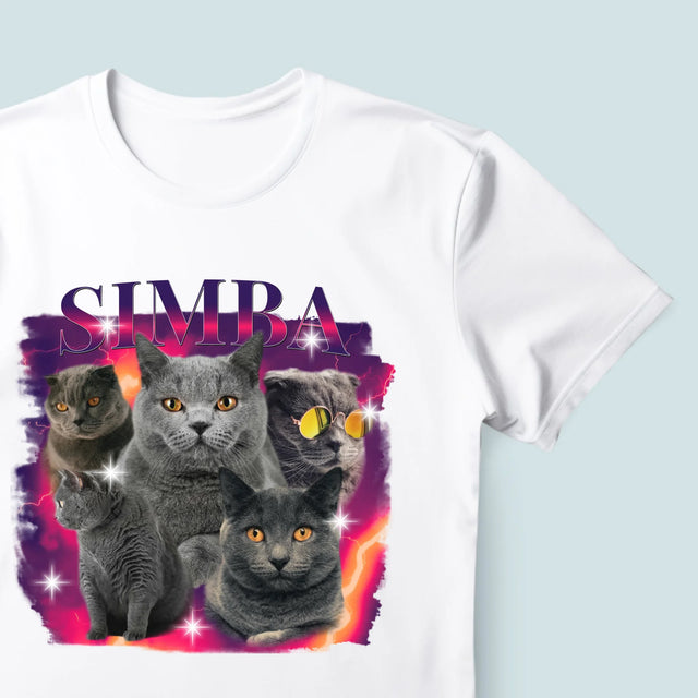 Ihr Avatar: Bootleg Mit Ihrer Katze - T-Shirt Für Herren