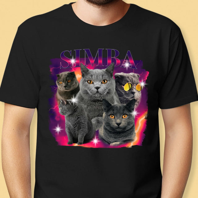 Ihr Avatar: Bootleg Mit Ihrer Katze - T-Shirt Für Herren