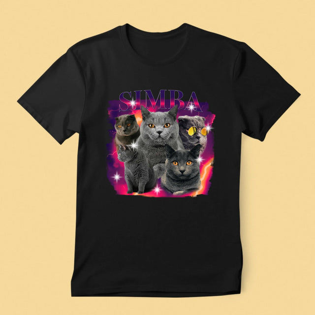 Ihr Avatar: Bootleg Mit Ihrer Katze - T-Shirt Für Herren