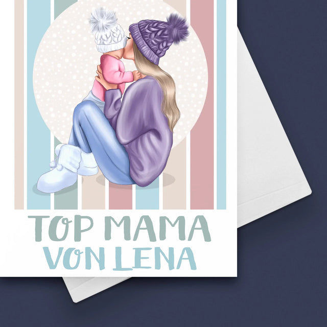 Avatar Creator: Top Mama - Glückwunschkarte