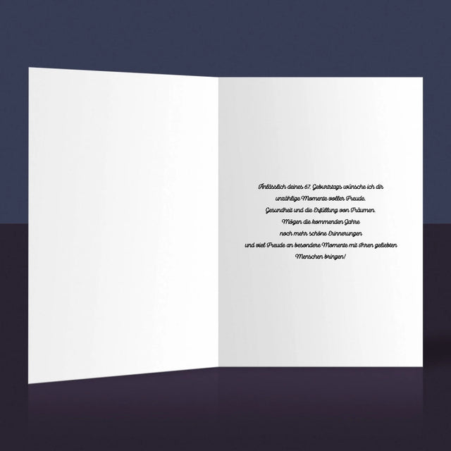 Name Und Unterschrift: Das Abenteuer Fängt Gerade Erst An - Glückwunschkarte