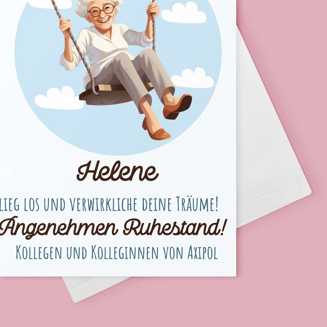 Name Und Unterschrift: Erfülle Deine Träume - Glückwunschkarte