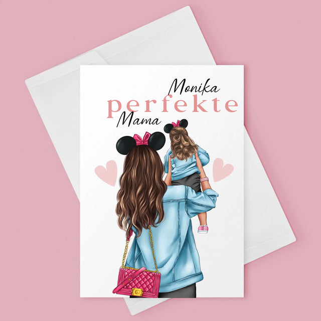 Avatar Creator: Perfekte Mama - Glückwunschkarte