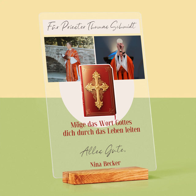 Fotocollage: Das Wort Gottes  - Druck Auf Acrylglas