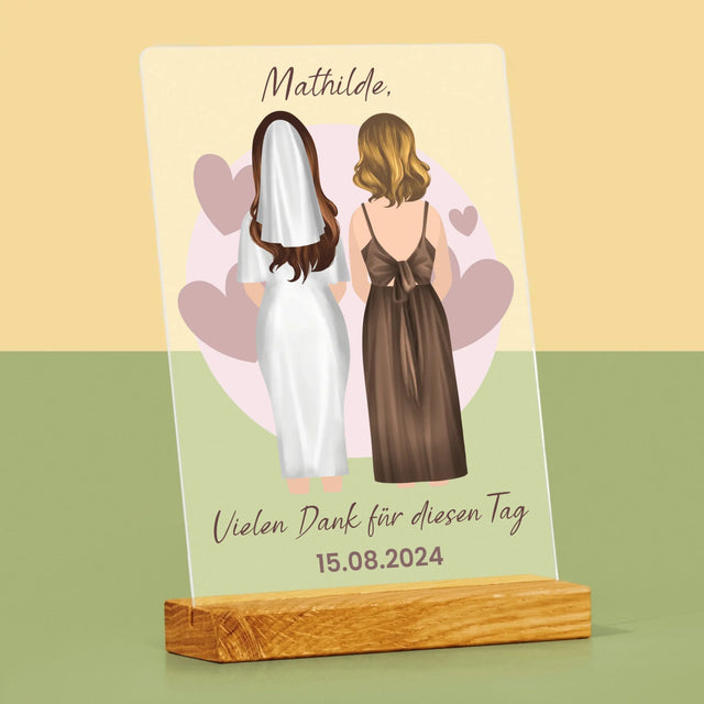 Avatar Creator: Trauzeugin - Druck Auf Acrylglas