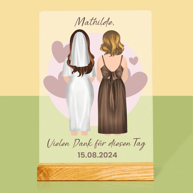 Avatar Creator: Trauzeugin - Druck Auf Acrylglas