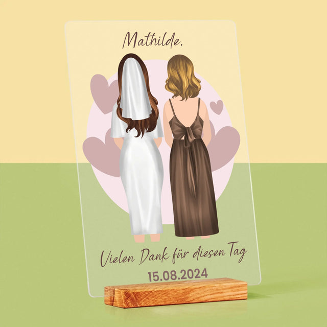 Avatar Creator: Trauzeugin - Druck Auf Acrylglas