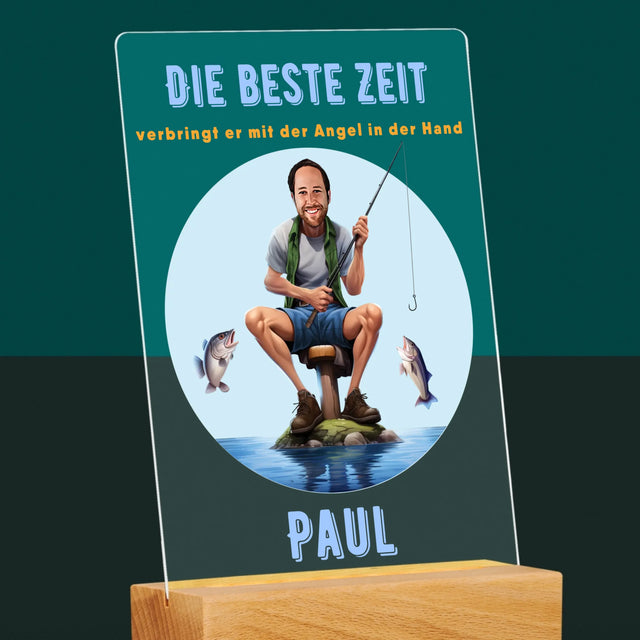 Foto und Bildunterschrift: Die schönste Zeit – Druck auf Acrylglas | DE