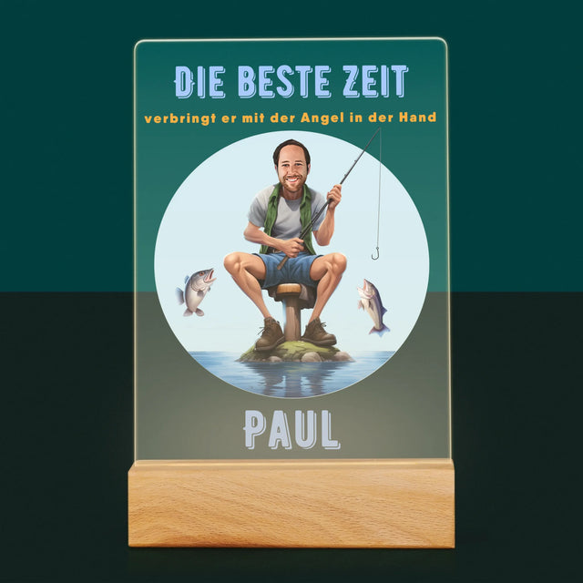 Foto und Bildunterschrift: Die schönste Zeit – Druck auf Acrylglas | DE