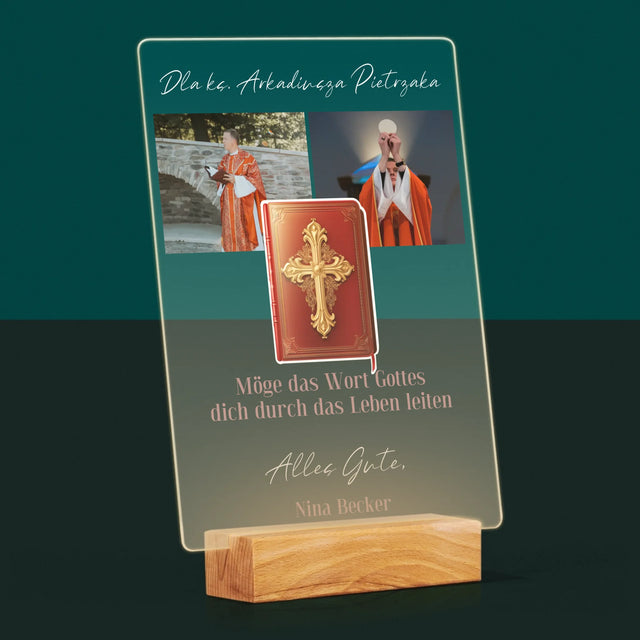 Fotocollage: Das Wort Gottes  - Druck Auf Acrylglas