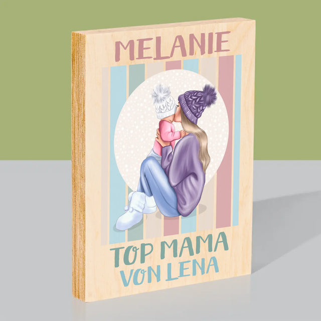 Avatar Creator: Top Mama - Druck Auf Holz