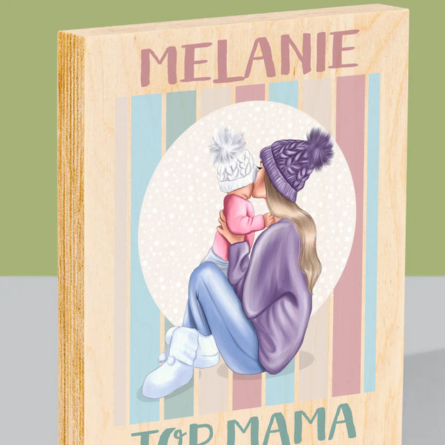 Avatar Creator: Top Mama - Druck Auf Holz