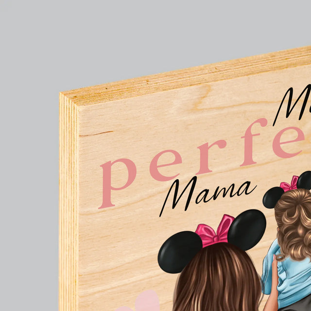 Avatar Creator: Perfekte Mama - Druck Auf Holz