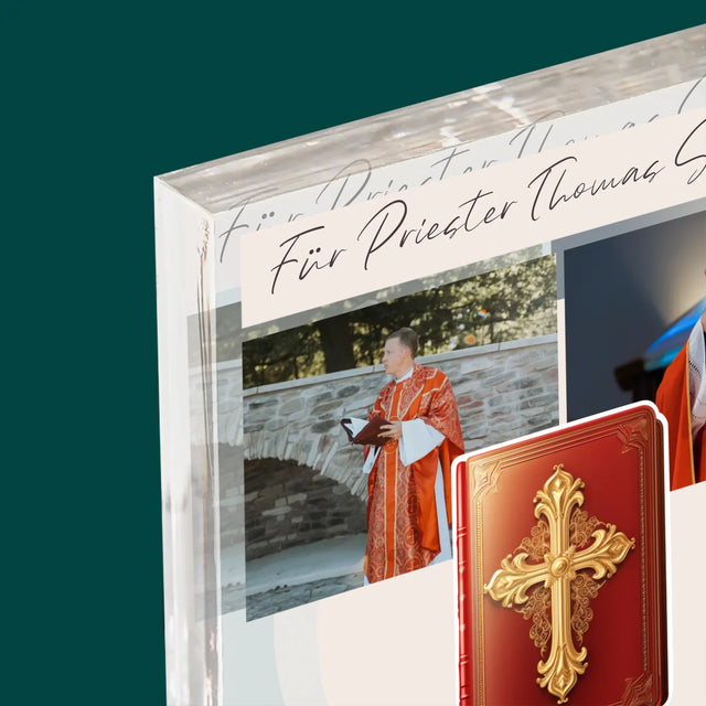 Fotocollage: Das Wort Gottes  - Acrylblock