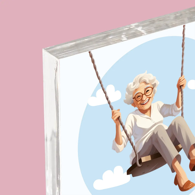 Name Und Unterschrift: Erfülle Deine Träume - Acrylblock