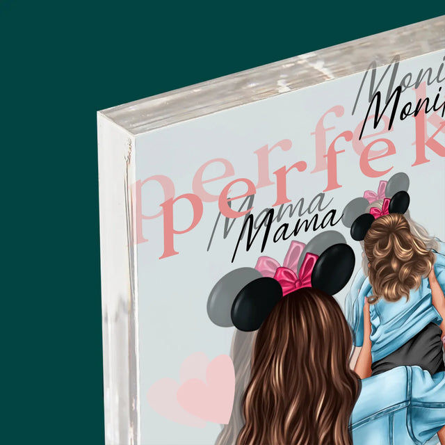 Avatar Creator: Perfekte Mama - Acrylblock