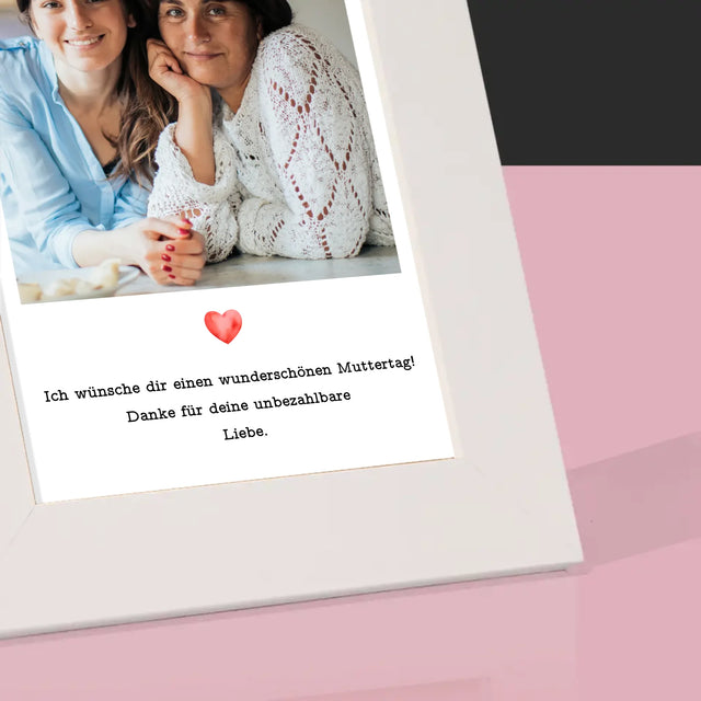 Foto Und Unterschrift: Urkunde Für Mama - Bilderrahmen