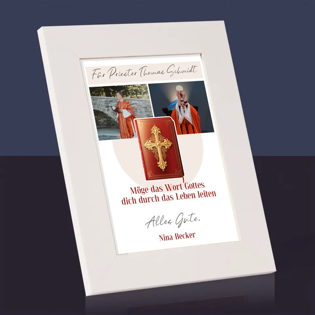 Fotocollage: Das Wort Gottes  - Bilderrahmen