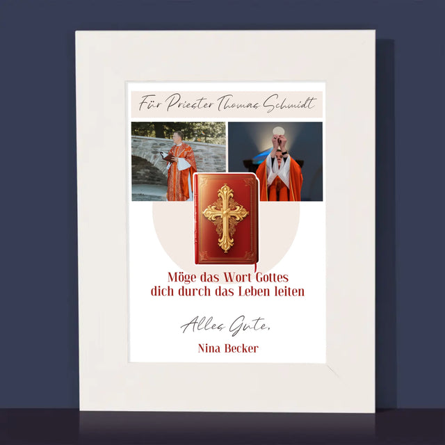 Fotocollage: Das Wort Gottes  - Bilderrahmen