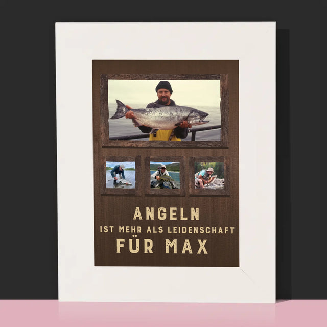 Fotocollage: Angeln - Bilderrahmen