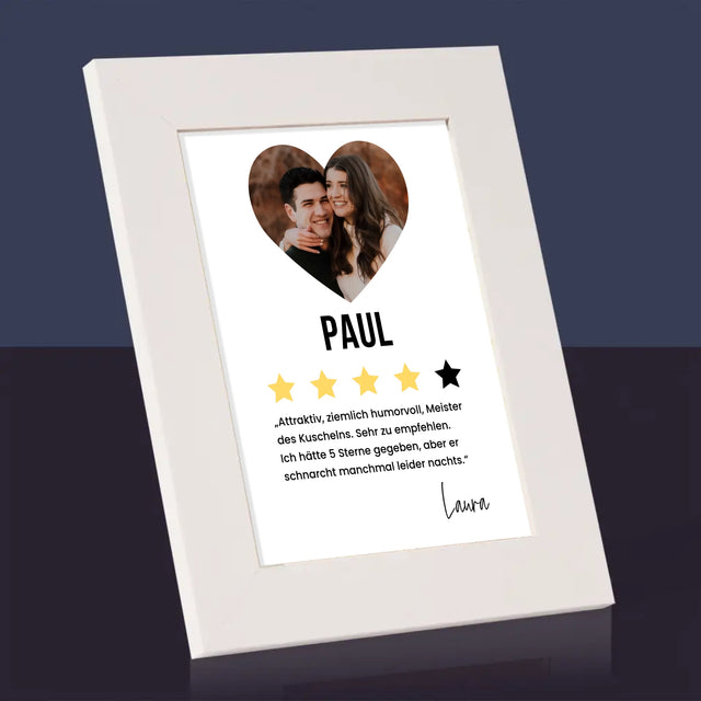 Foto Und Unterschrift: Bester Freund-Empfohlen - Bilderrahmen