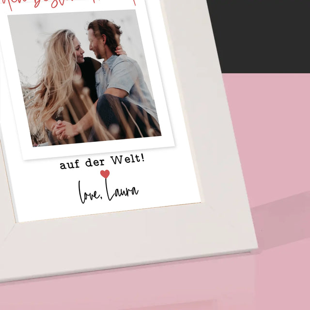 Foto Und Unterschrift: Für Den Besten Freund - Bilderrahmen