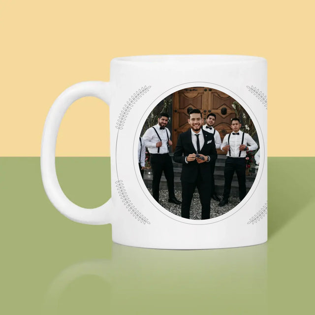 Foto Und Unterschrift: Du Warst Der Beste Trauzeuge - Tasse