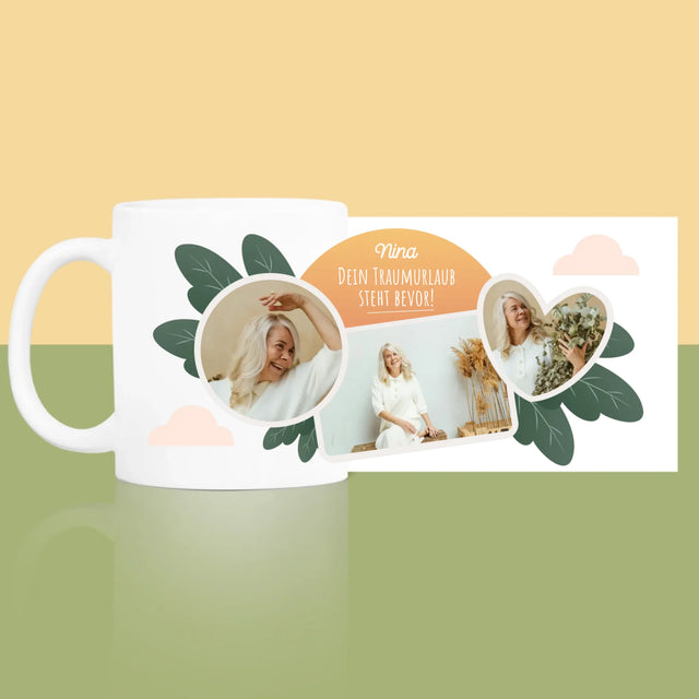 Fotocollage: Traumurlaub - Tasse