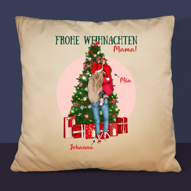 Avatar Creator: Frohe Weihnachten, Mama! - Kissen