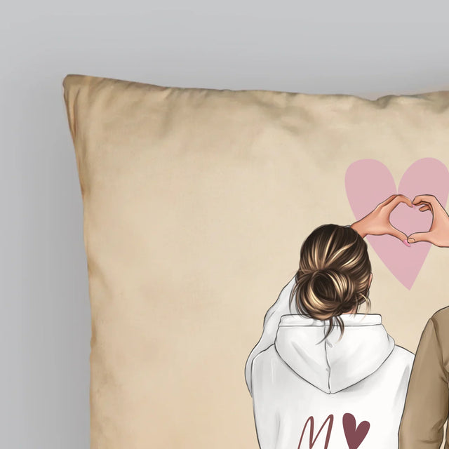 Avatar Creator: Paar Herz - Kissen