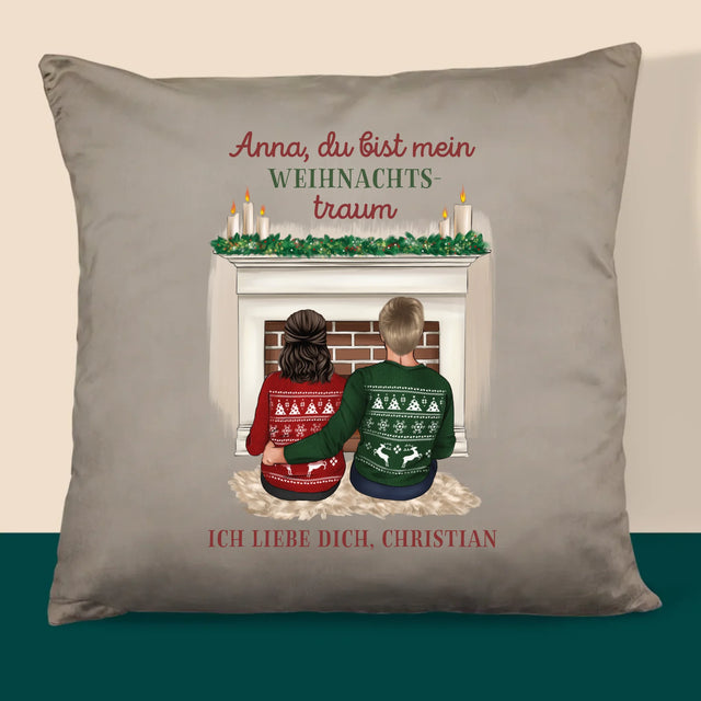 Avatar Creator: Weihnachtspaar - Kissen