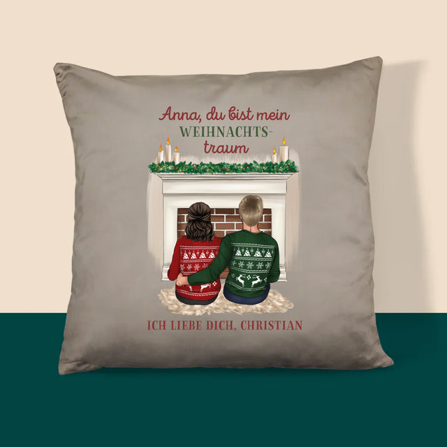 Avatar Creator: Weihnachtspaar - Kissen