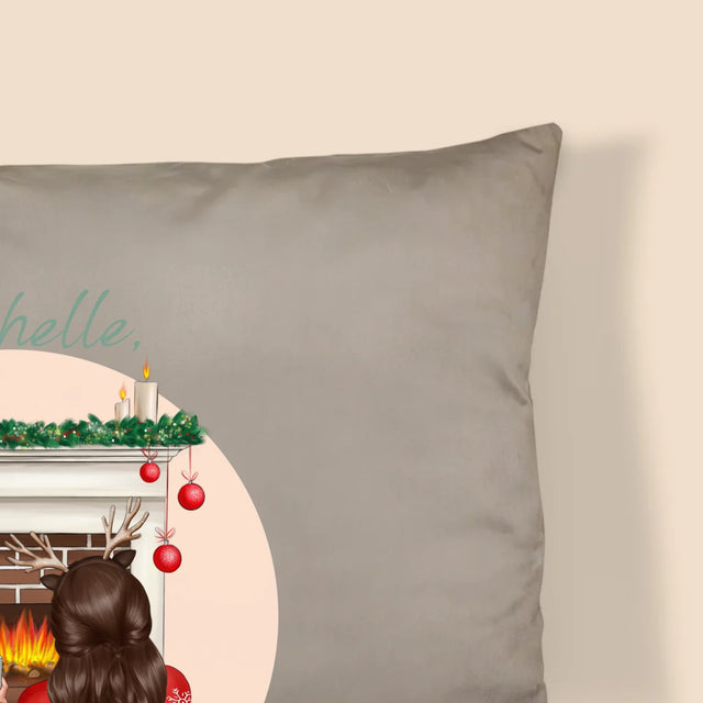 Avatar Creator: Beste Freundinnen Weihnachten - Kissen