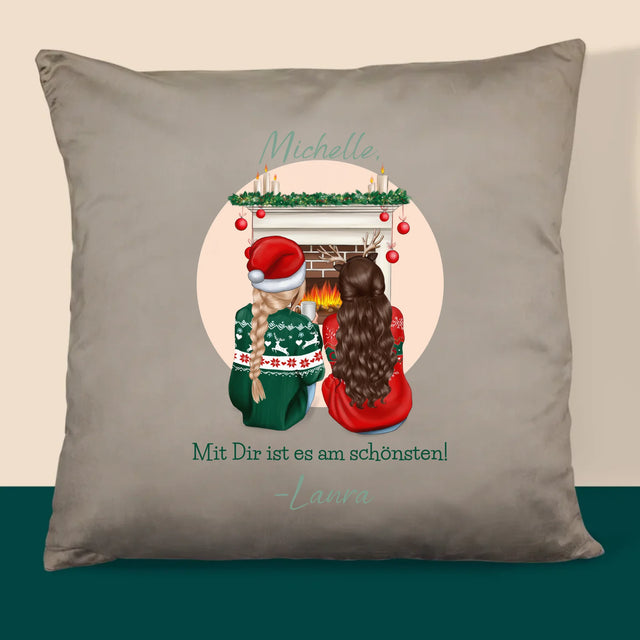 Avatar Creator: Beste Freundinnen Weihnachten - Kissen