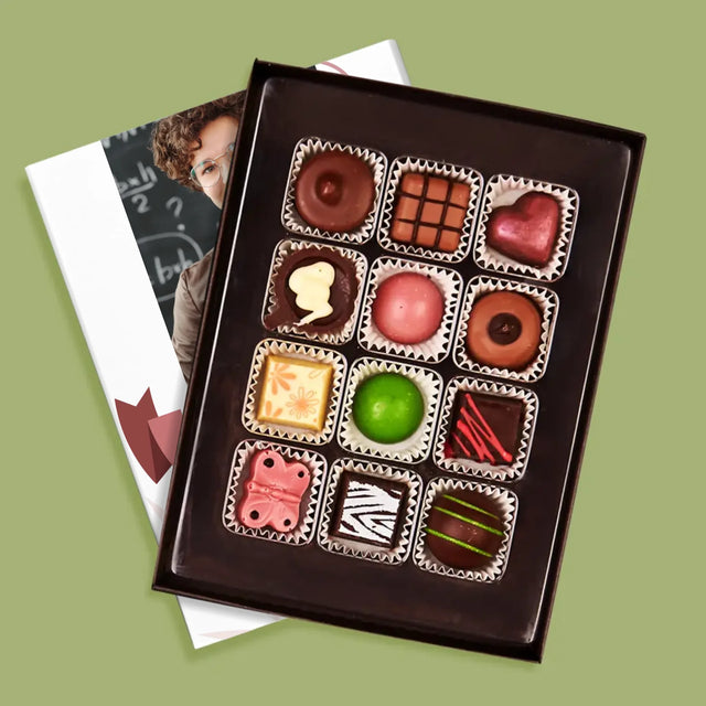 Foto Und Unterschrift: Die Beste Lehrerin Unter Der Sonne - Pralinen