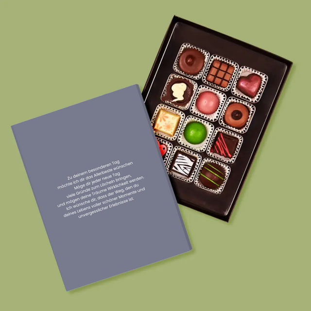 Foto Und Unterschrift: Papa, Du Bist Das, Was Uns Zusammenhält - Pralinen