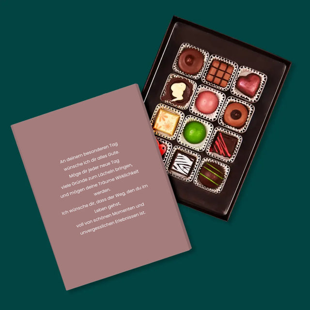 Foto Und Unterschrift: Mama, Du Bist Das, Was Uns Zusammenhält - Pralinen