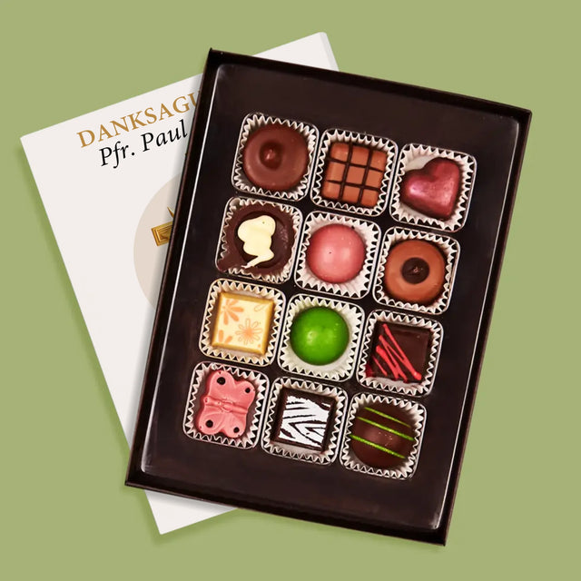 Name Und Unterschrift: Dank An Den Pfarrer - Pralinen